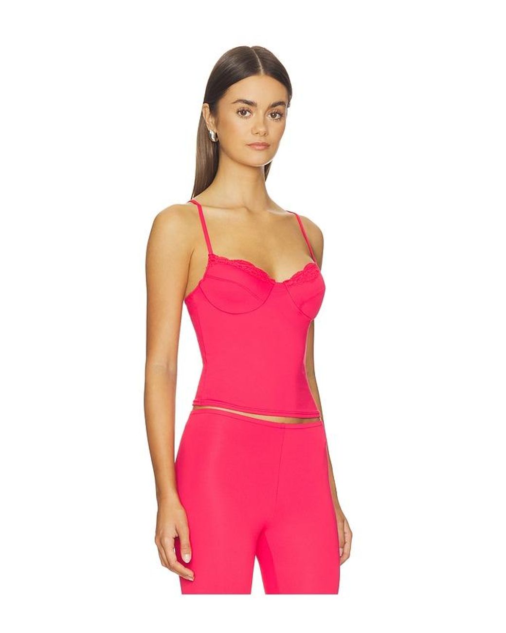 Only Hearts Pink Rose Underwire Cami Top