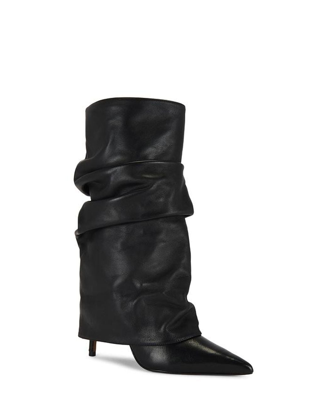 SCHUTZ SHOES Black Mikki Cloak Boot
