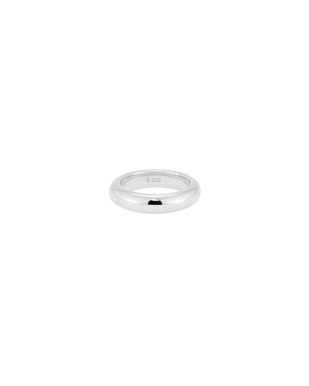 Mega White Zirconia Stacking Donut Ring