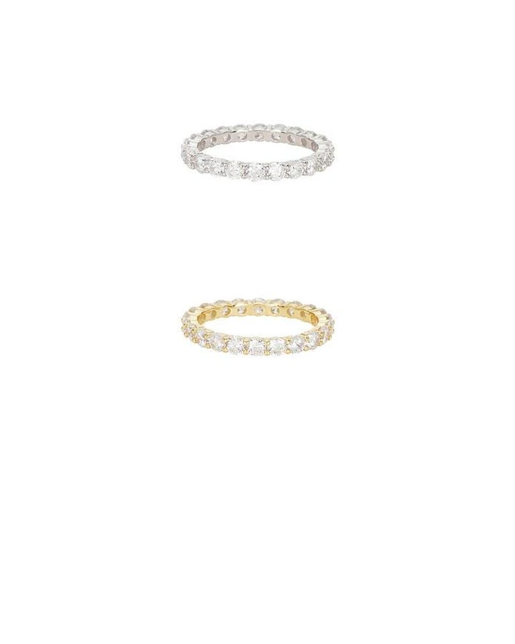 Shashi White Ring-Set Manchester