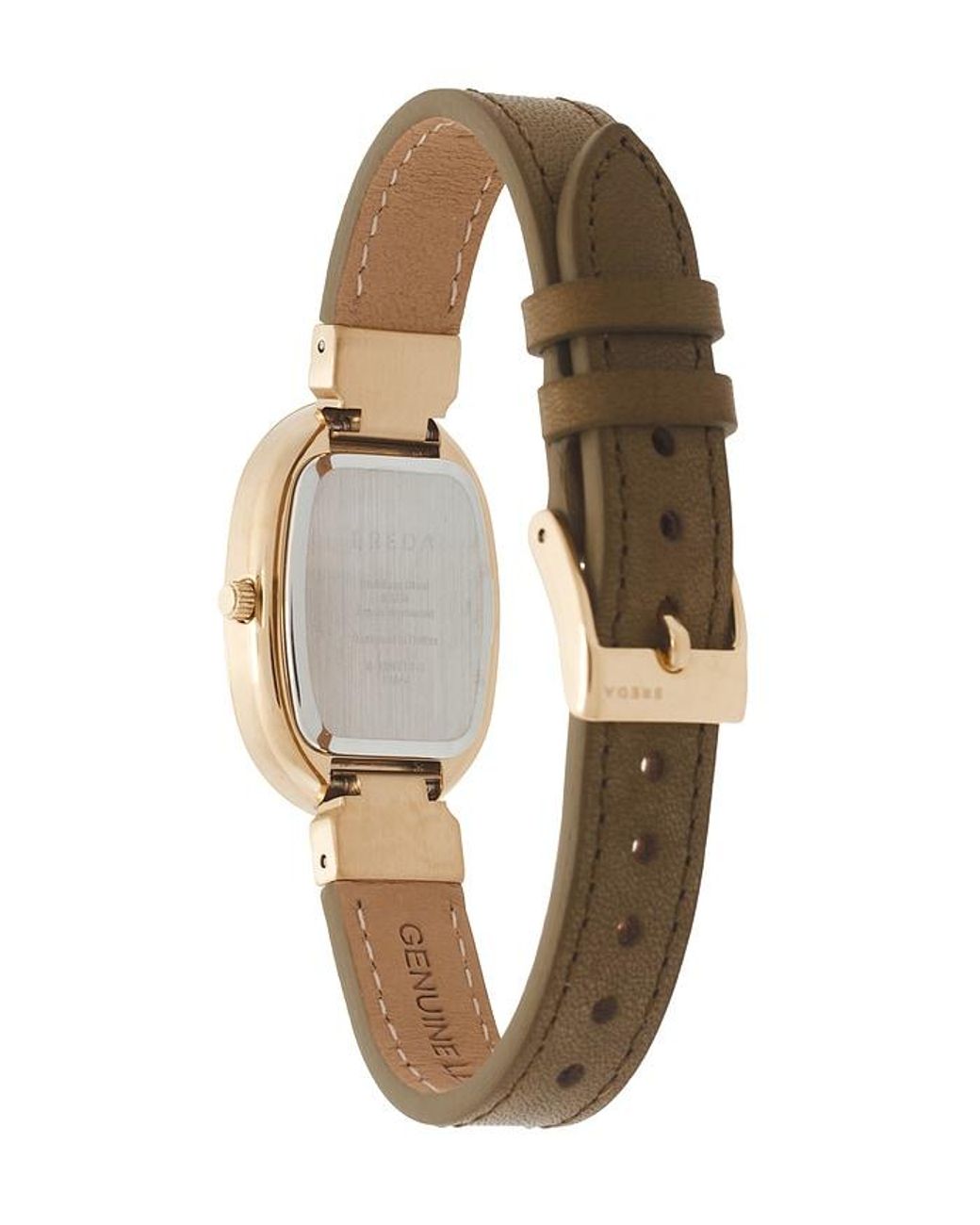 Breda Natural Jane Leather Watch