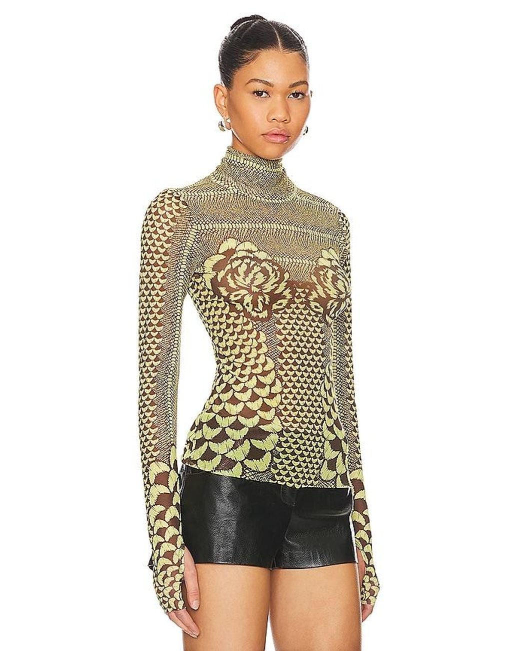 AFRM Multicolor Zadie Top