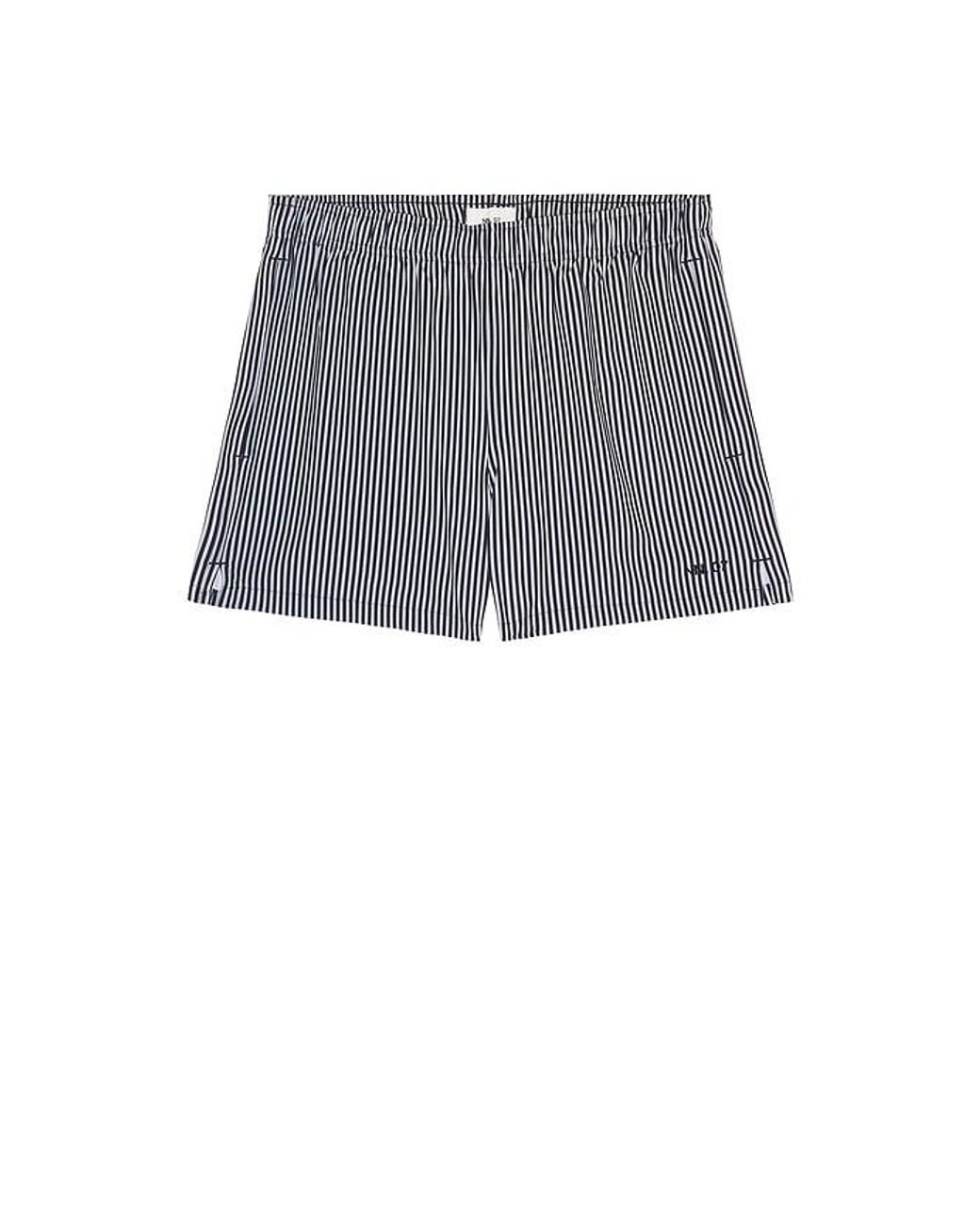 NN07 Gray Holiday Shorts for men