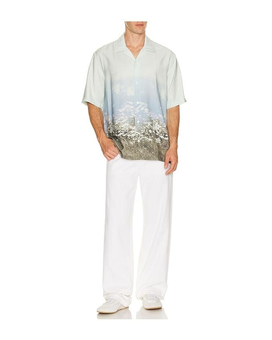 Samsøe & Samsøe Blue Saayo X Shirt for men