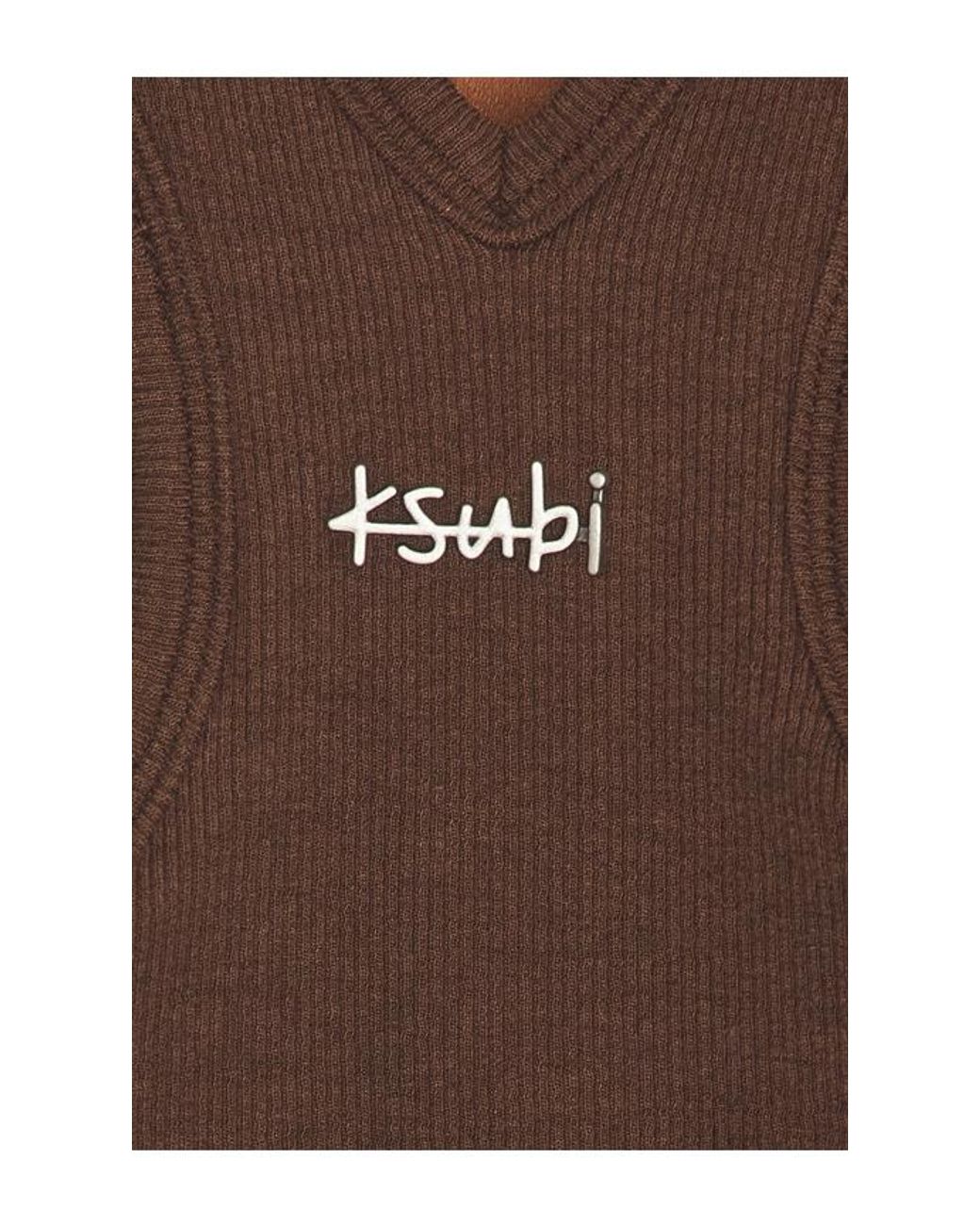 Ksubi Blue Muse Tank Top