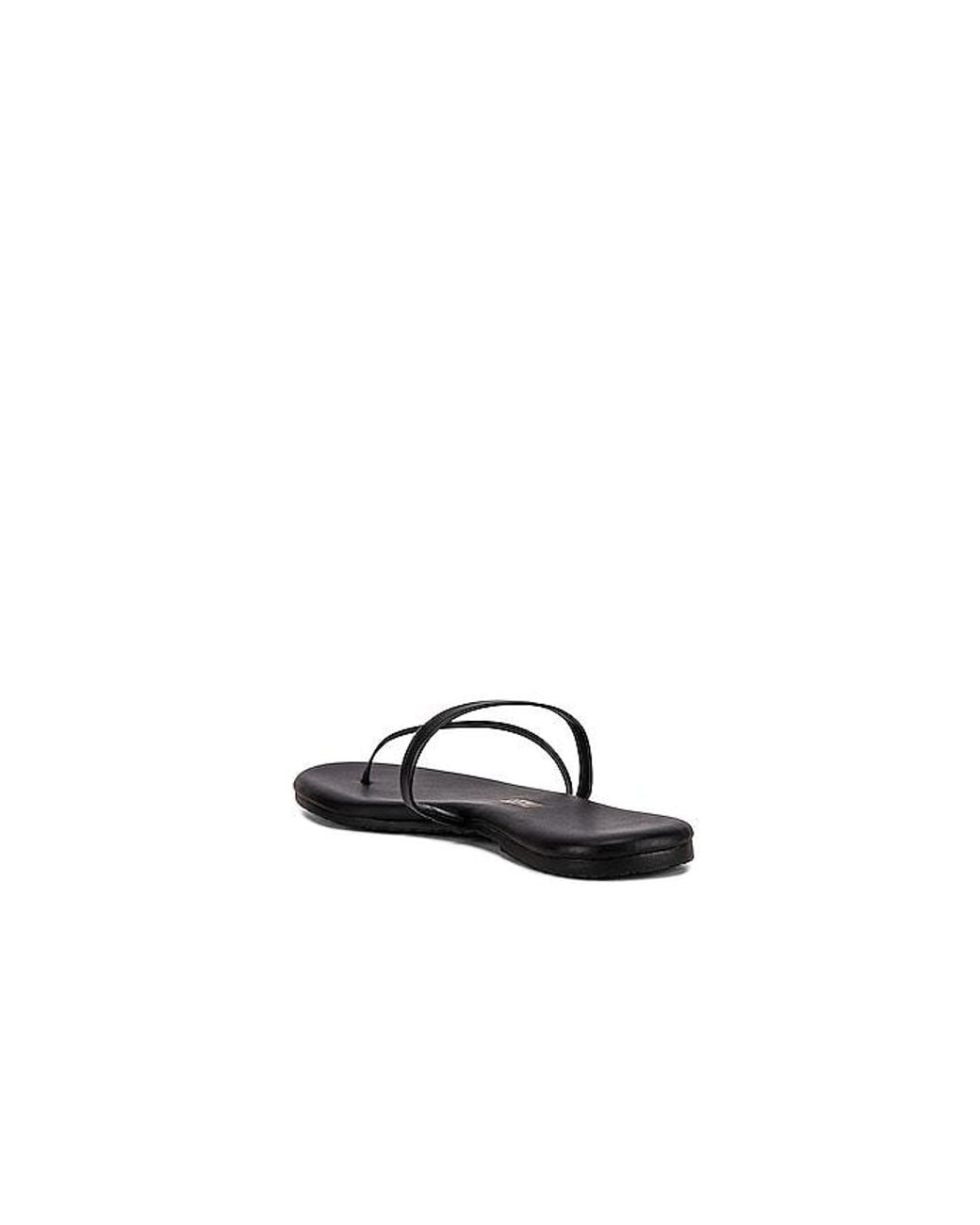 TKEES Black Sarit Sandal