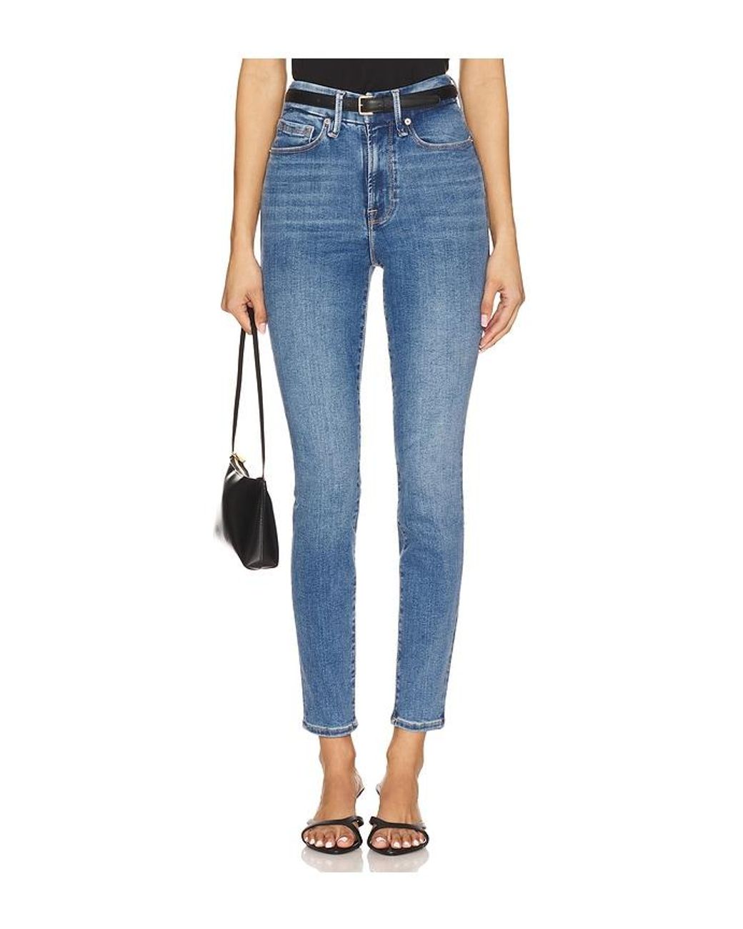 GOOD AMERICAN Blue Always Fits Good Legs Skinny Jeans