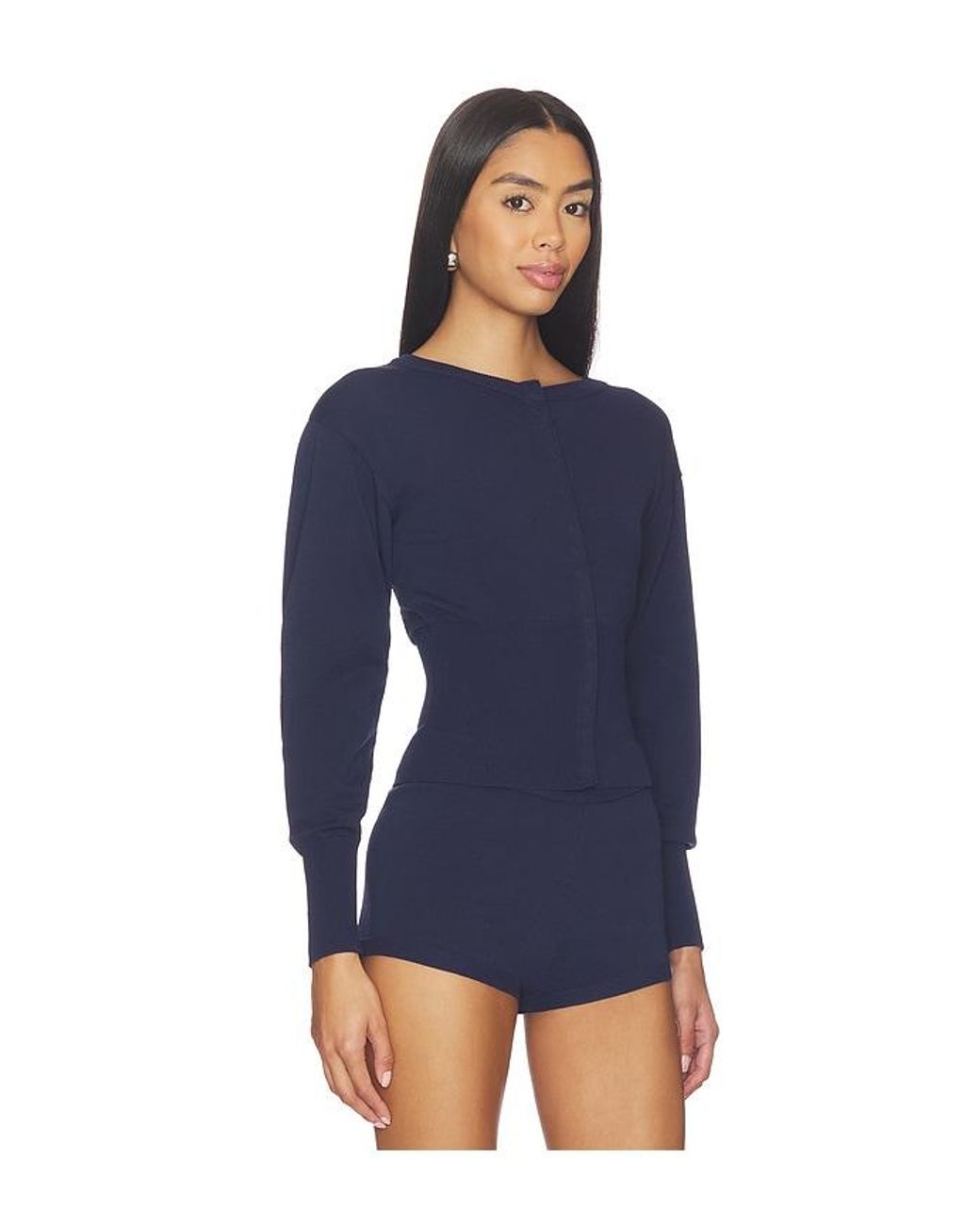 superdown Blue Jayella Knit Top