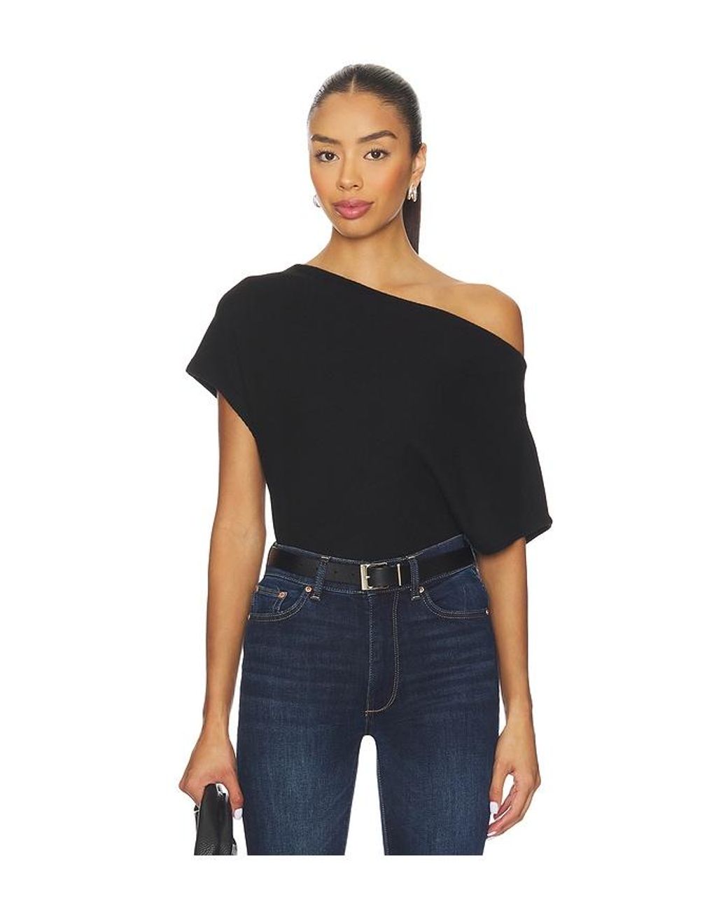 LNA Black Ryan Sleeveless Top