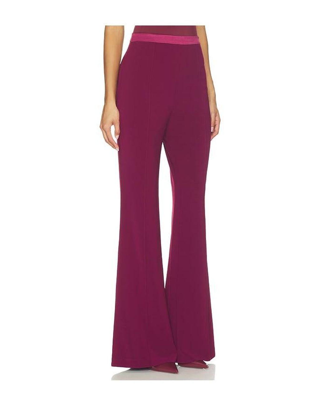 Nadine Merabi Red Charlotte Trousers