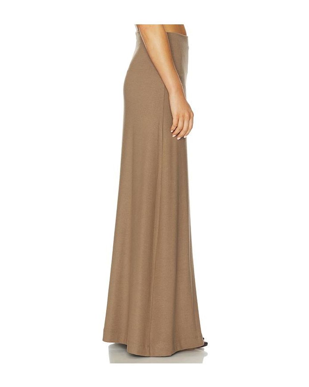 Leset Brown Lauren Maxi Skirt