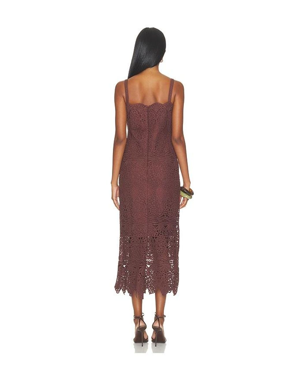 Alexis Red Ravello Crochet Dress