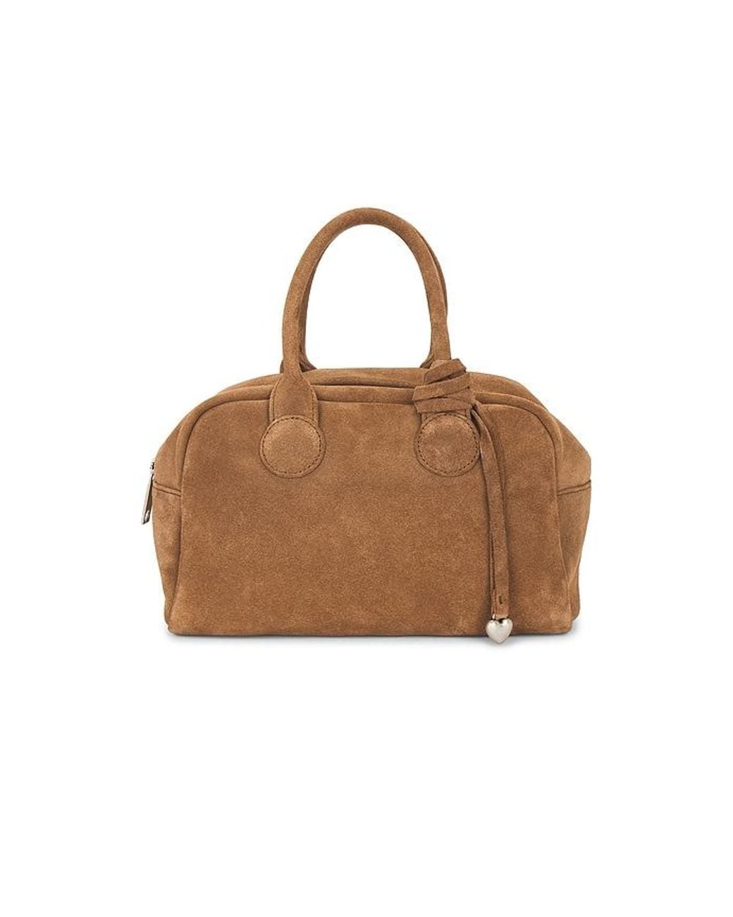 MARGE SHERWOOD Brown Soft Bowling Bag