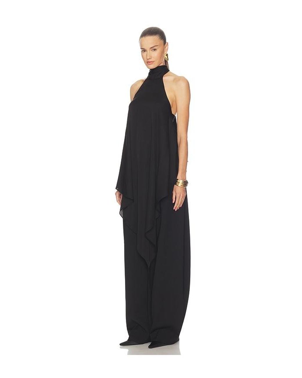 SRG Black Courtney Silk Top