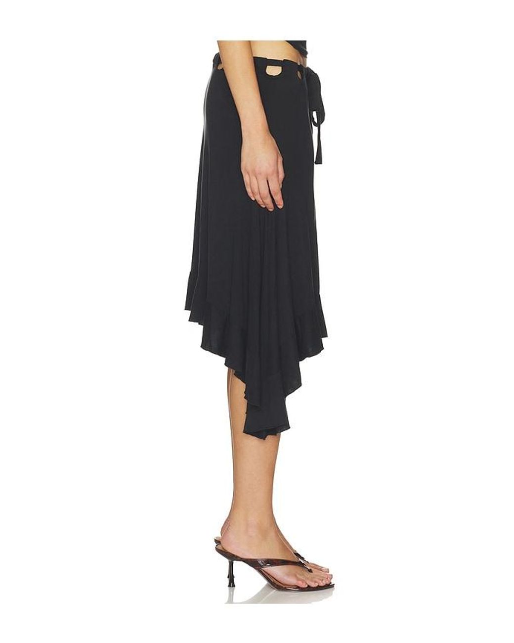 With Jean Black Carrie Skirt
