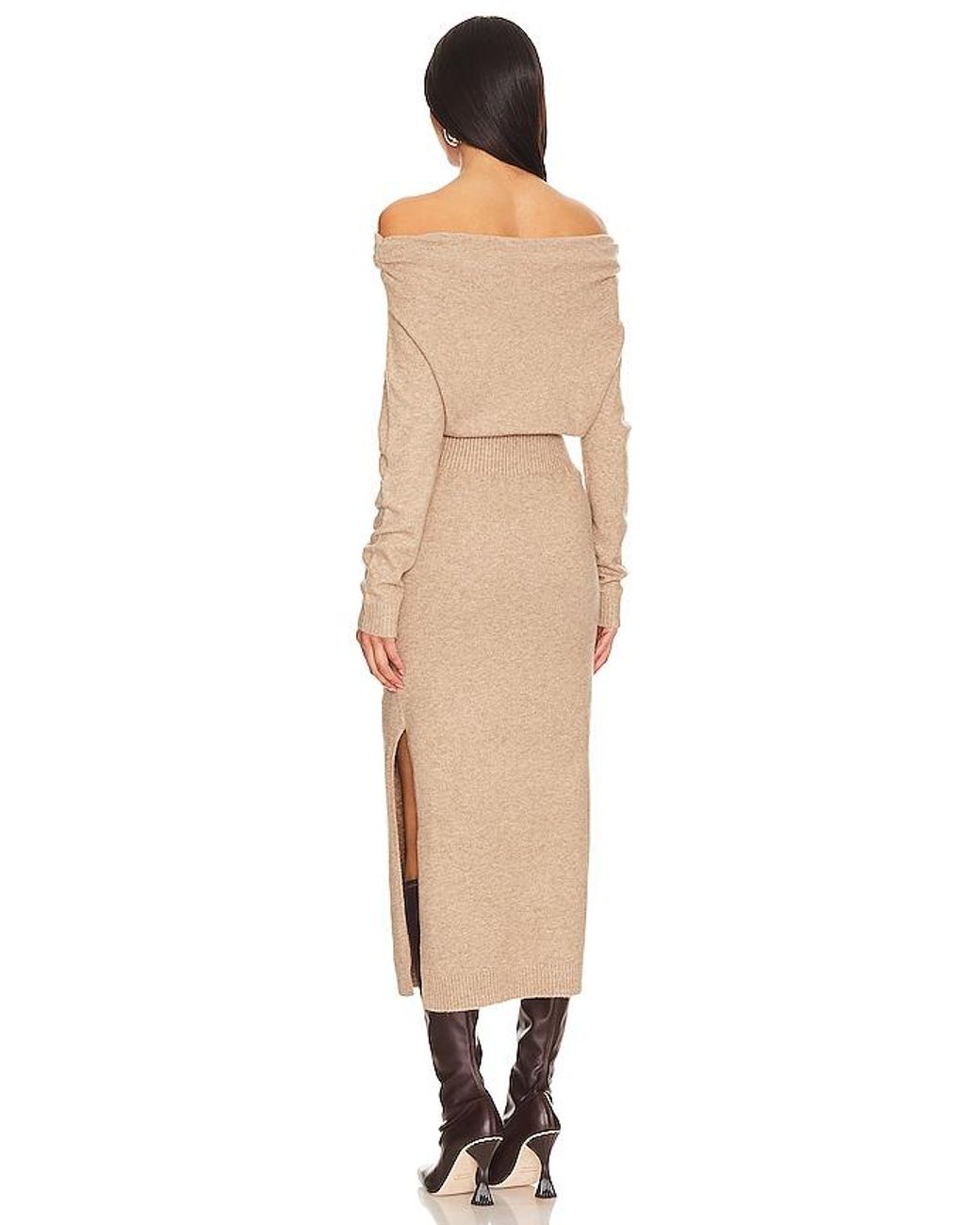 Astr Natural Cora Sweater Dress