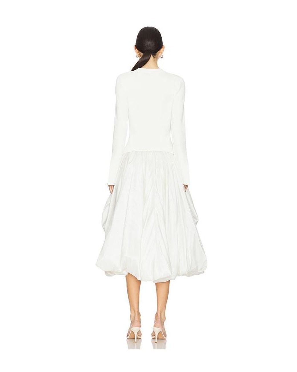Jonathan Simkhai White Kenlie Midi Dress