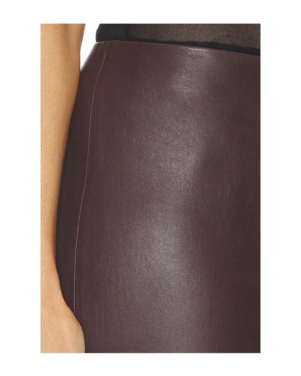 SPRWMN Brown Gia Micro Flare Pant