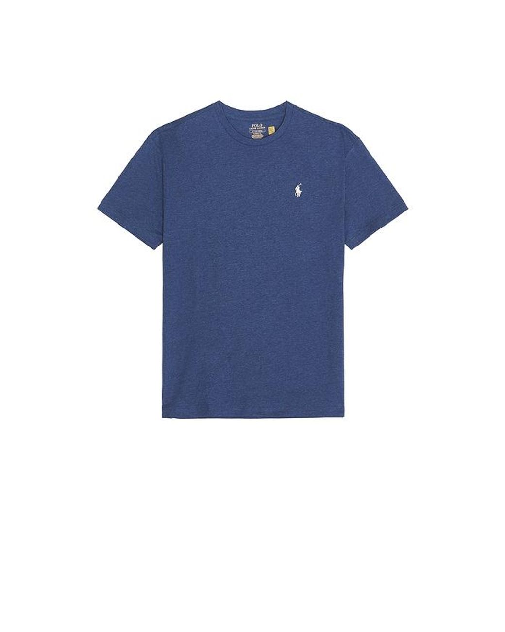 Polo Ralph Lauren Blue Short Sleeve Crewneck T-Shirt for men
