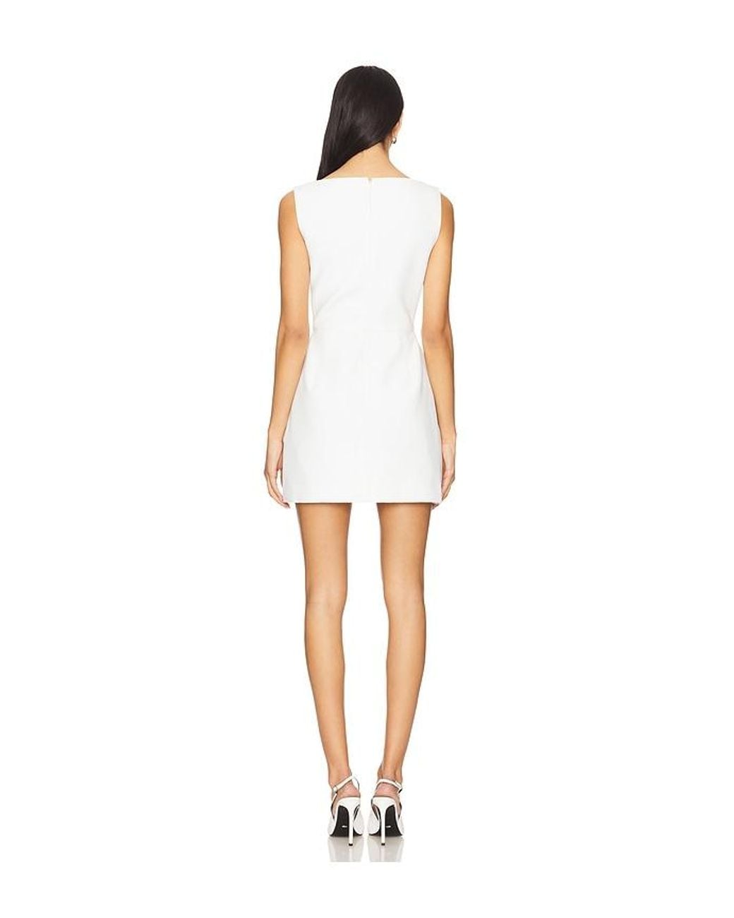 Amanda Uprichard White Banco Dress