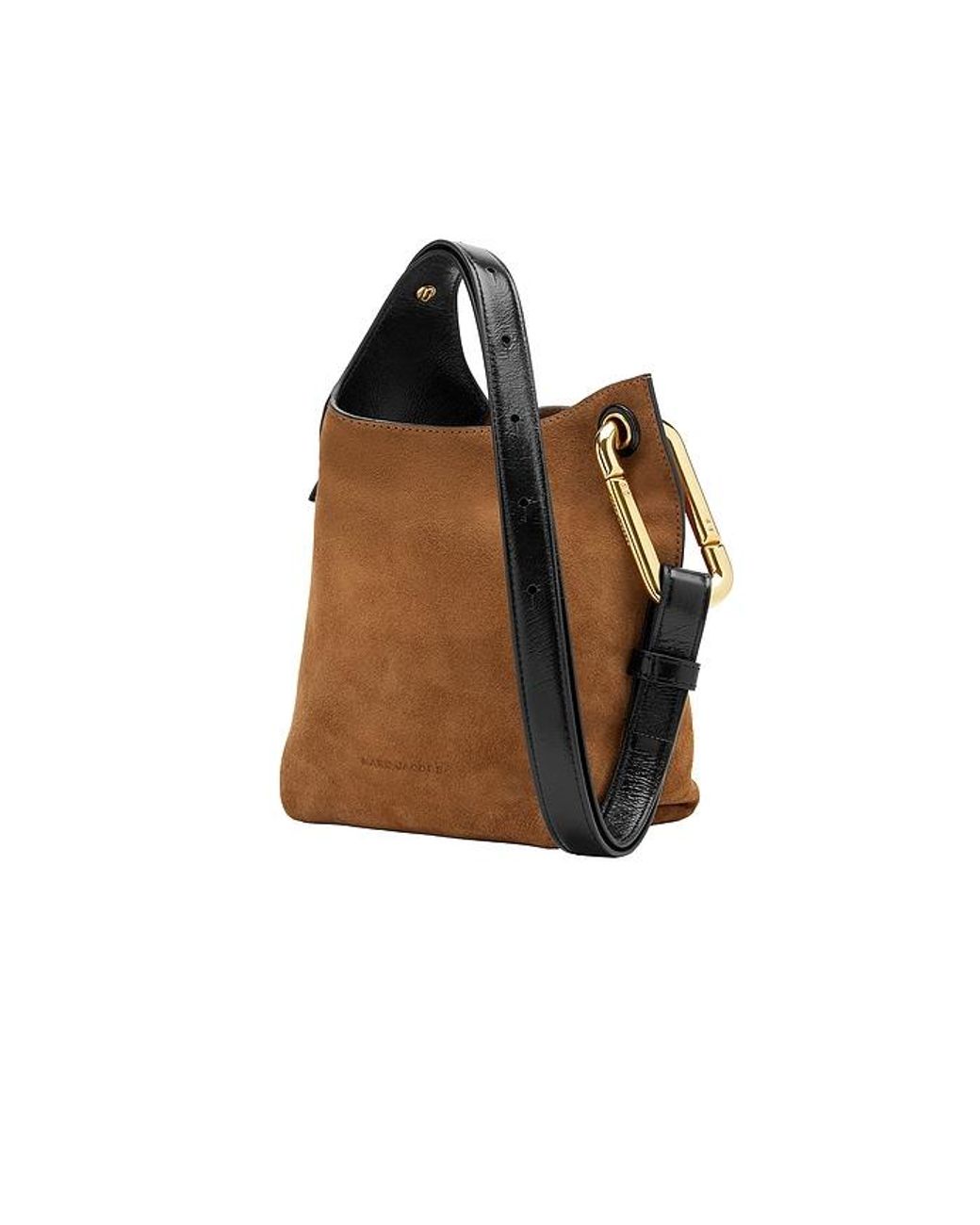 Marc Jacobs Brown Scene Small Bucket Bag