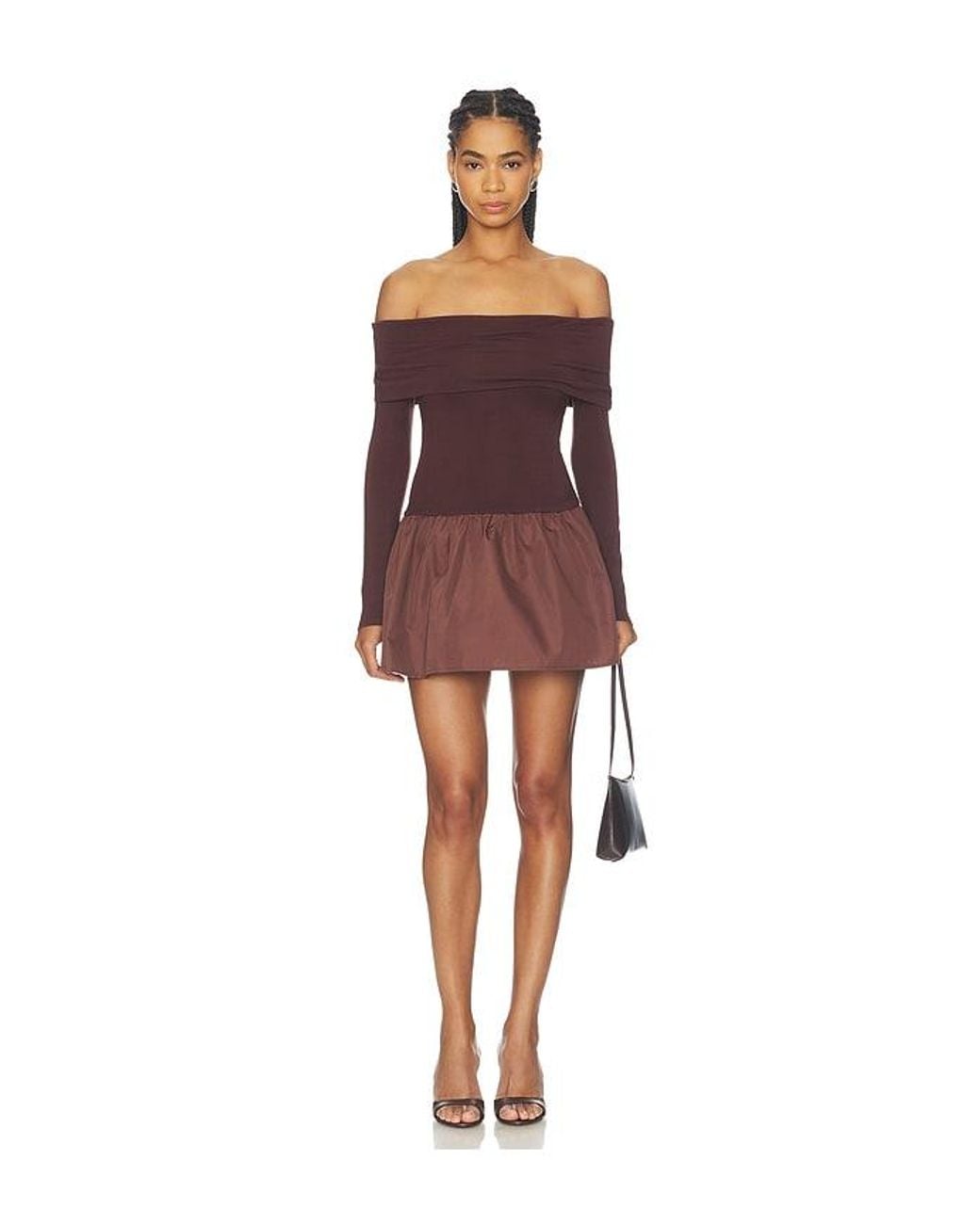 ALL THE WAYS Red Madley Mini Dress