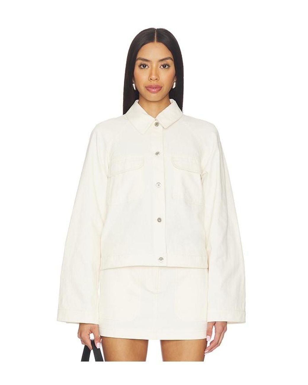Lovers + Friends White Annika Jacket