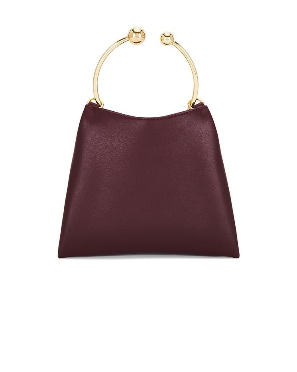 VERAFIED Red Ring Handle Bag