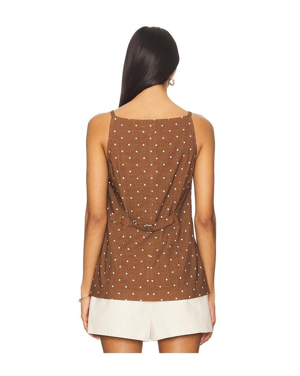 Elodie the Label Brown Elsie Top