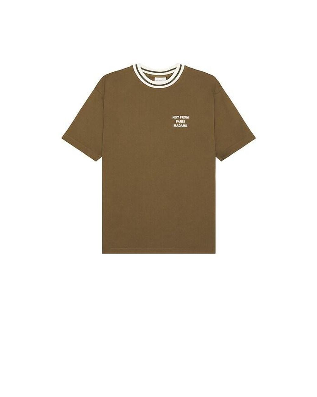 Drole de Monsieur Multicolor Sport Slogan Tee Shirt for men