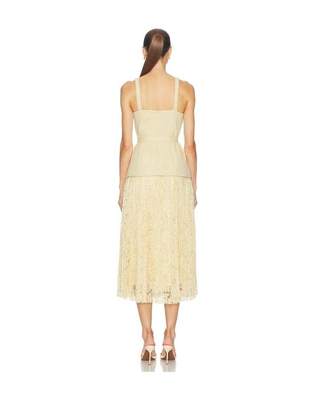 Astr White Caitlin Dress