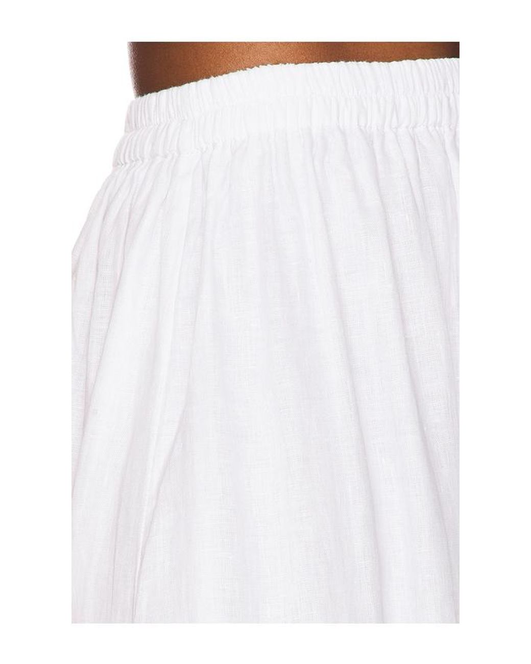 Mikoh Swimwear White Ciel Skirt