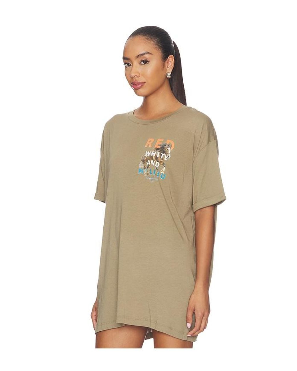 The Laundry Room Multicolor And Malibu Oversized Tee