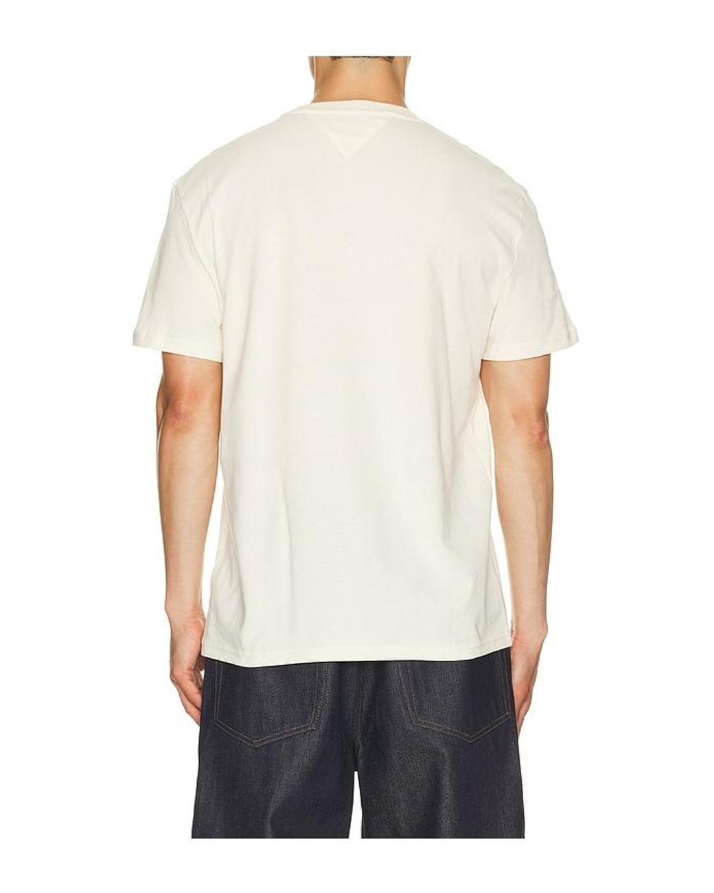 Tommy Hilfiger White Big Flag Tee for men
