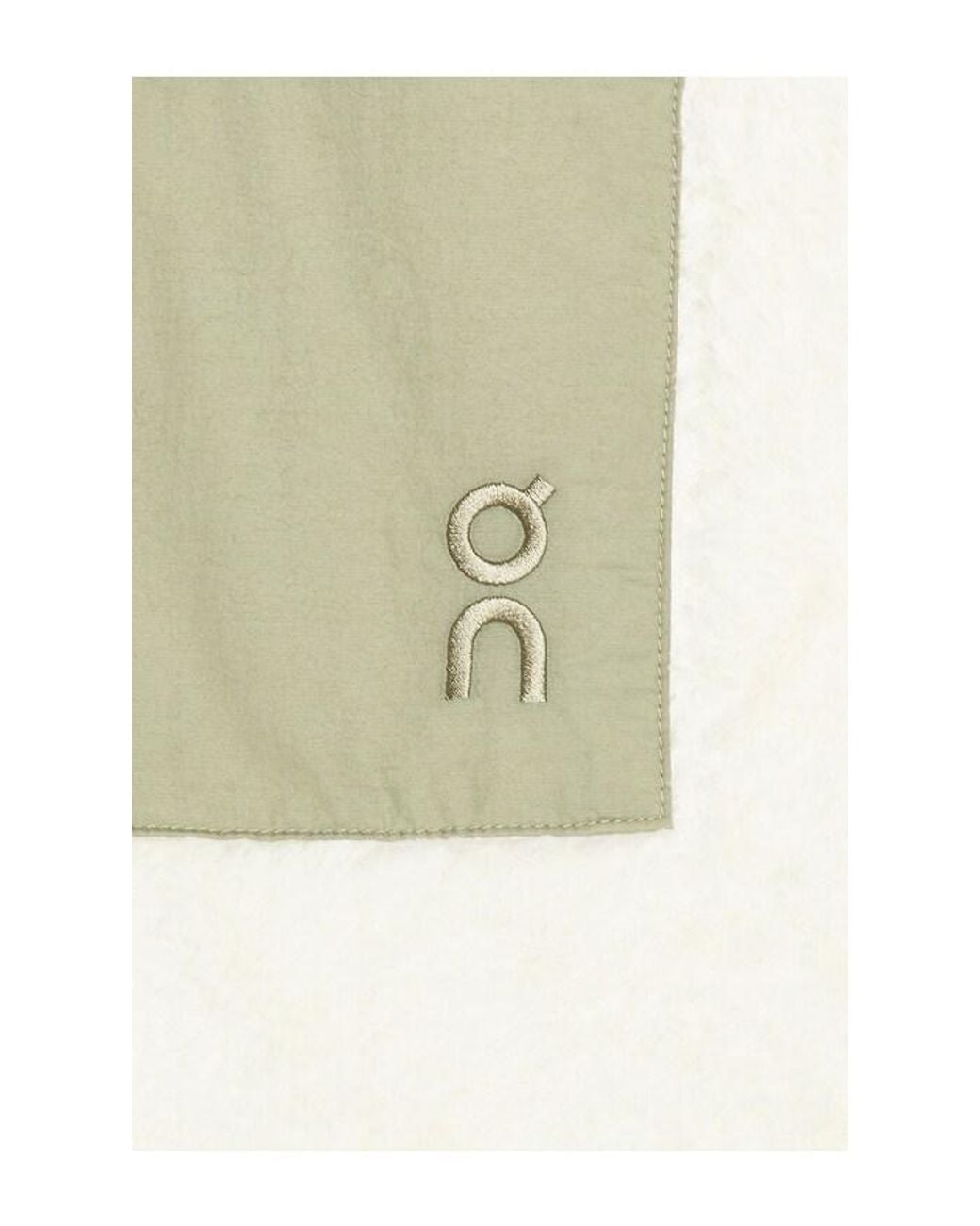 On Shoes White Ascent Fleece Jacket