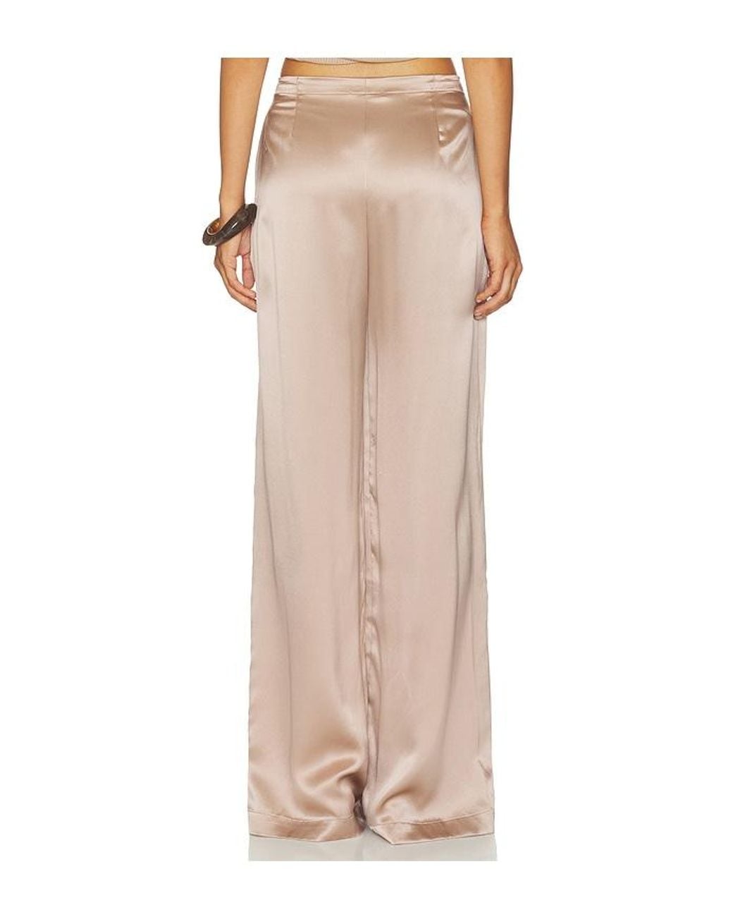 SABLYN Natural Silk Gemma Pull On Straight Leg Pant