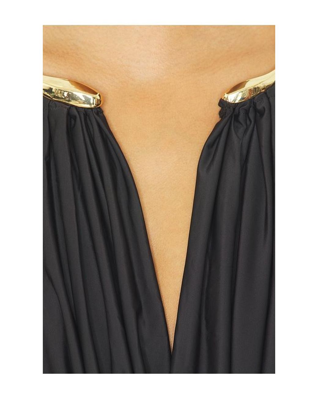 superdown Black Delanee Halter Maxi Dress