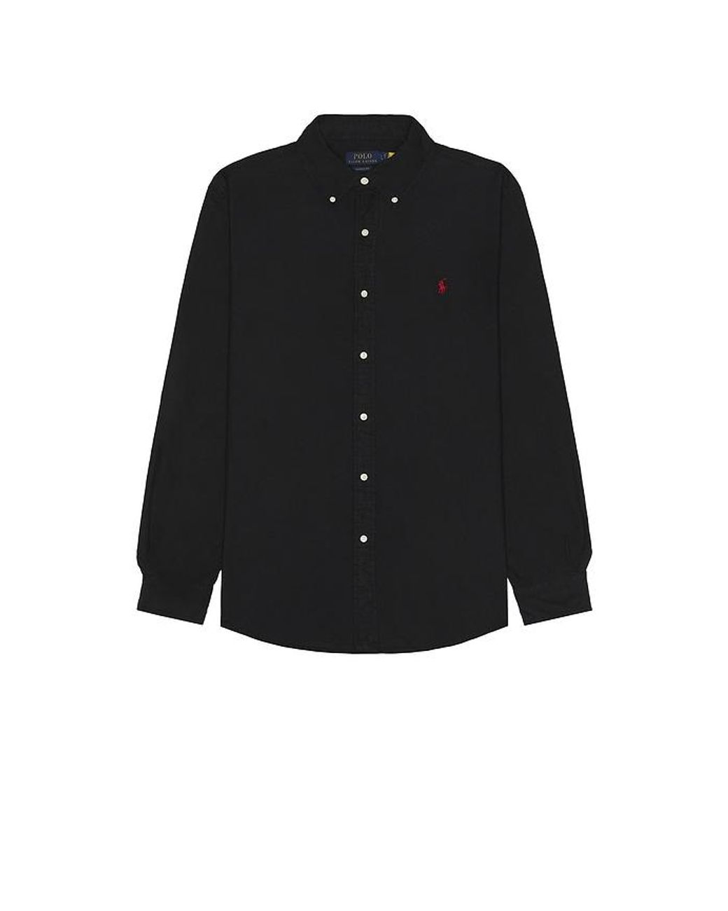 Polo Ralph Lauren Black Classic Fit Oxford Shirt for men