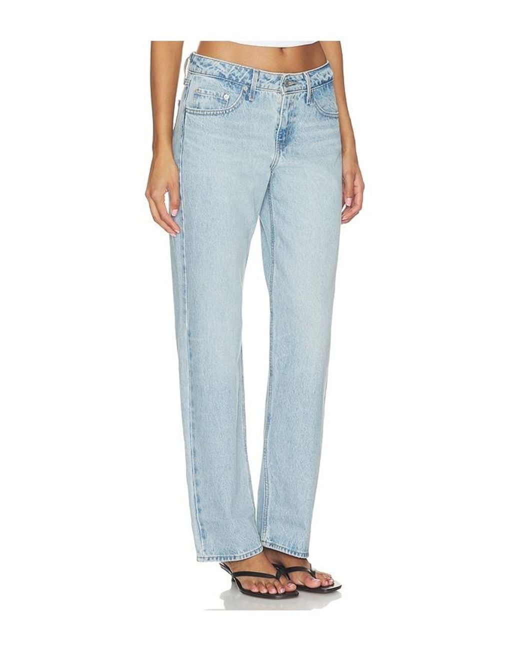 Levi's Blue Low Straight Jeans