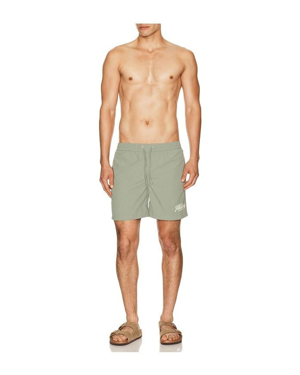 AllSaints Green Odyssey Swimshort for men