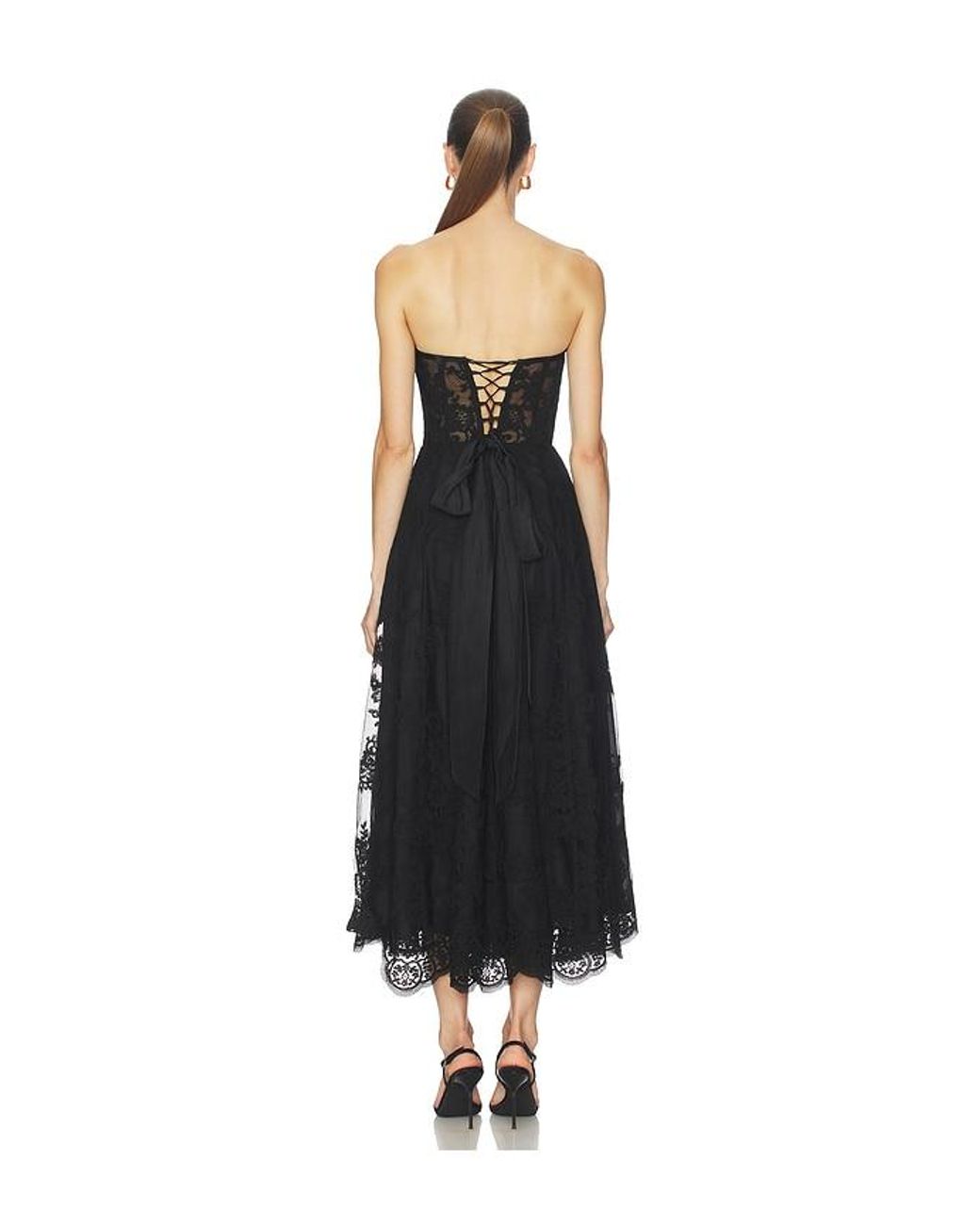 V. Chapman Black Hazel Dress