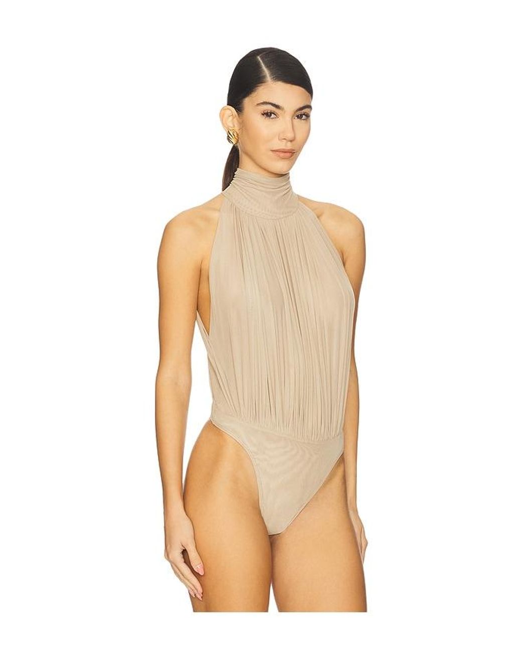 SER.O.YA Natural Isola Mesh Bodysuit