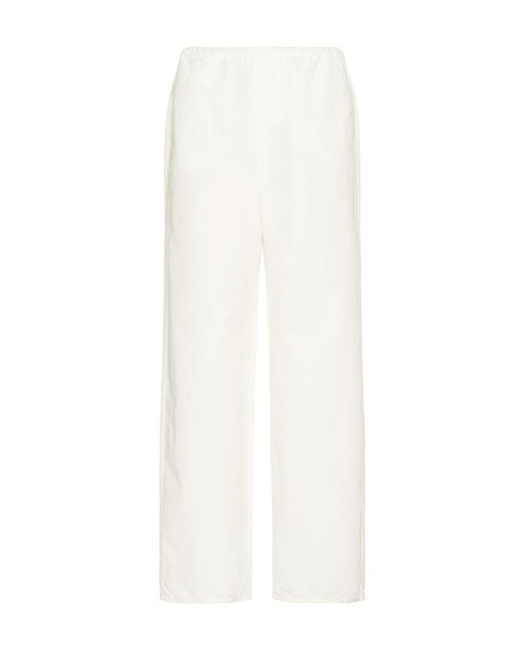 GRLFRND White Kacey Pull On Wide Leg