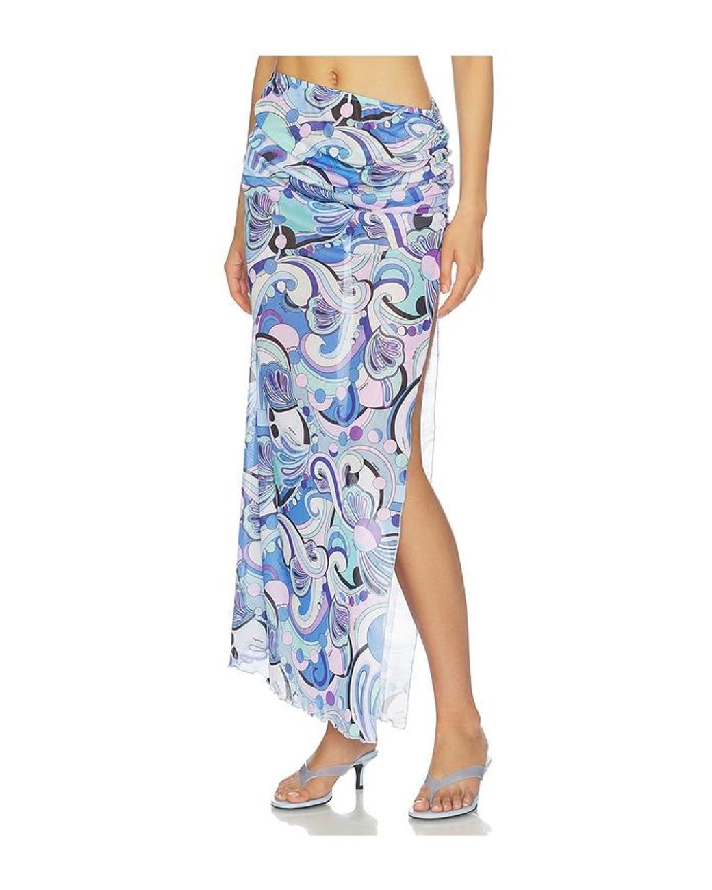 CAPITTANA Blue Sofia Skirt