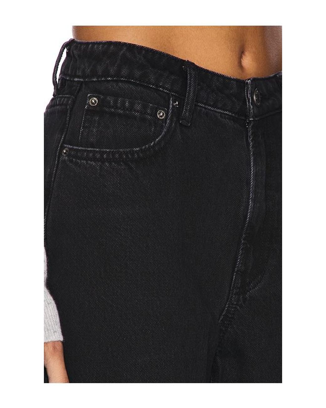 GRLFRND Black Eva Relaxed 90's Jeans