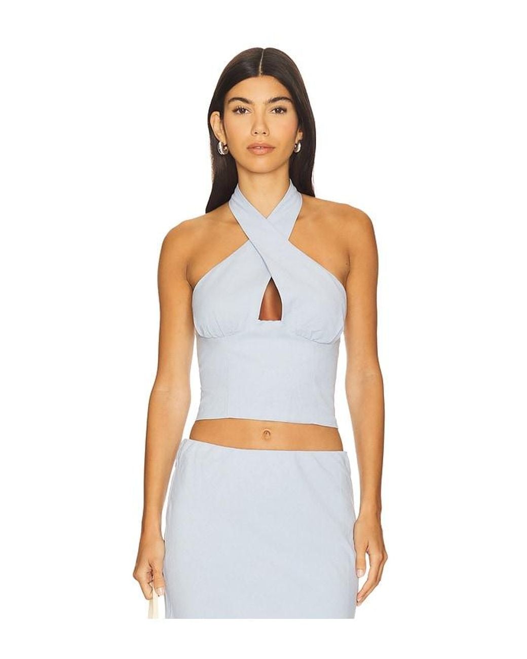 Seven Wonders Blue Billie Top