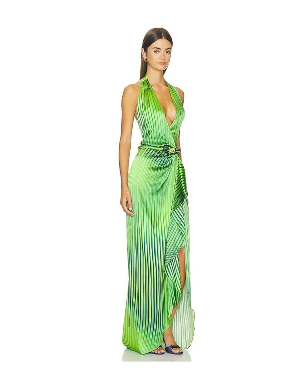 Silvia Tcherassi Green Gypsy Dress