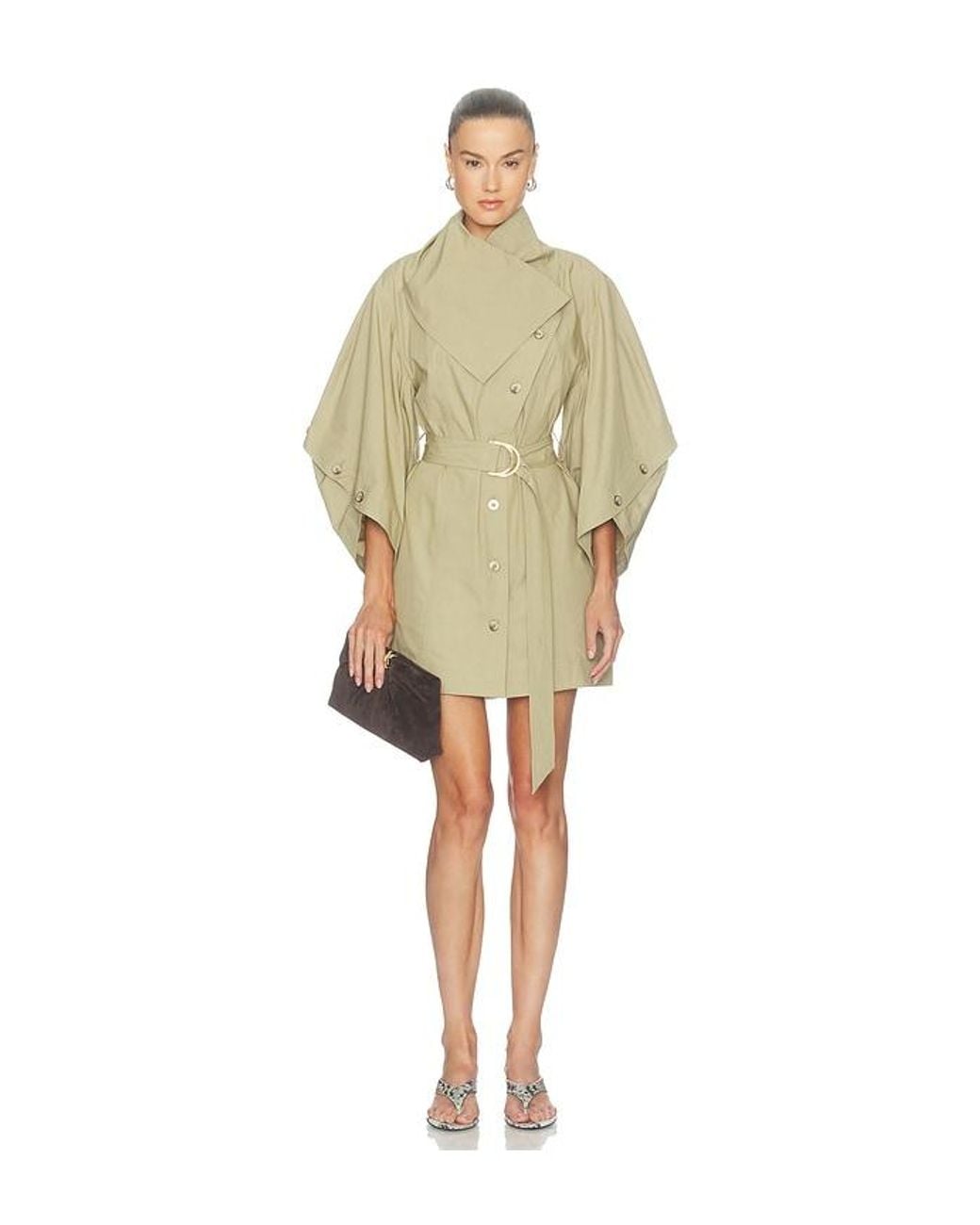 Zimmermann Natural Valiant Utility Mini Dress