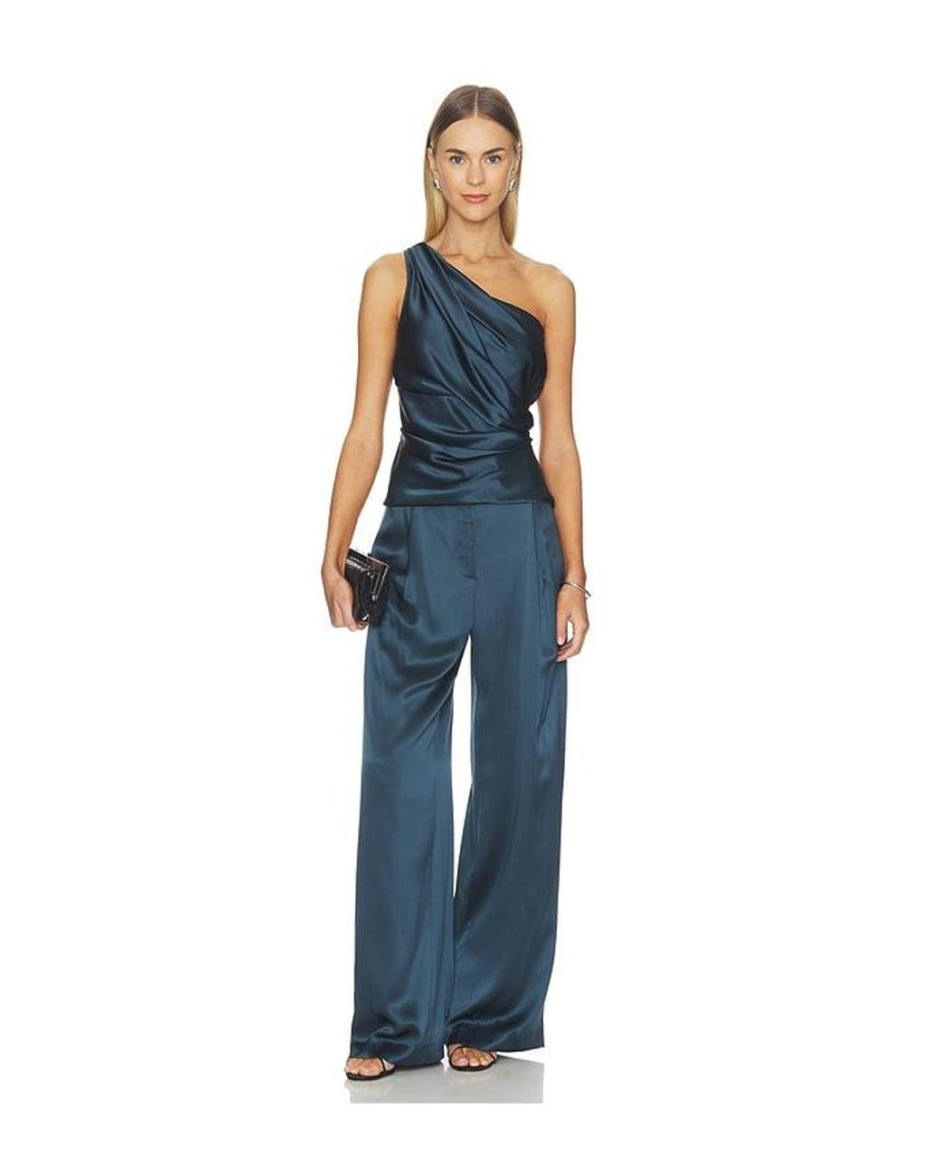 The Sei Blue Relaxed Trouser