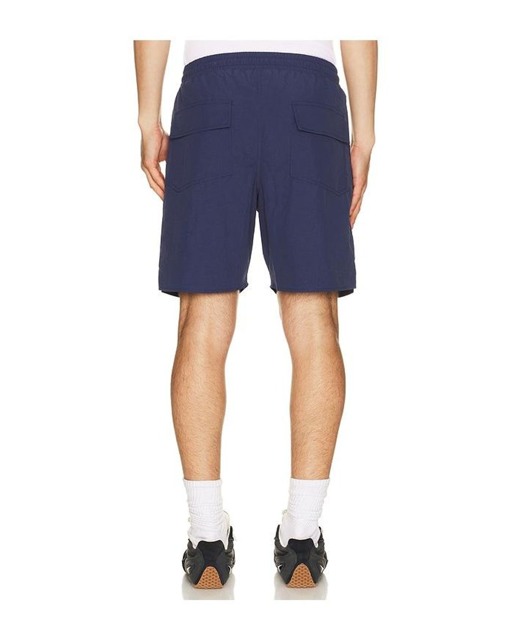 Rhude Blue Logo Shorts for men